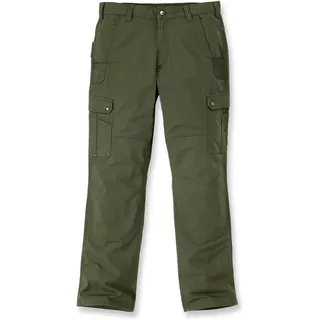 CARHARTT Rugged Flex Relaxed Fit Cargohose Basil 30 32
