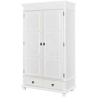 Interlink Drehtürenschrank Danz 116 x 199 x 57 cm Weiß