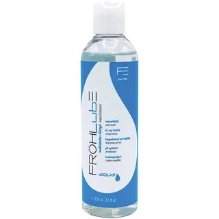 Fröhle FL001 FRÖHLubE Aqua Medizinisches Gleitgel, Transparent, Neutral, 250ml