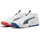 Puma Unisex PRO ON Hallenschuh White-Glowing RED-Ultra Blue 45 5 EU Puma leuchtendes Rot Ultrablau 45 EU