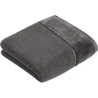 VOSSEN Pure Handtuch 50 x 100 cm grau