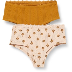 NOA NOA MINIATURE Girl's FionaNNM Underwear, Print/GOLDEN Brown, 116/6Y