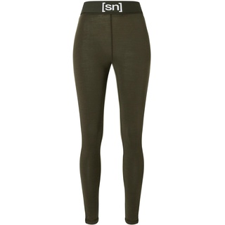 super.natural Damen Tundra175 Tights (Größe XS, oliv)