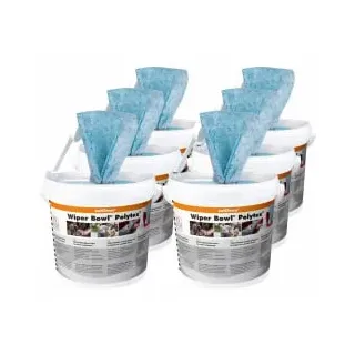 ZVG Zellstoff-Vertriebs GmbH & Co. KG Handreinigungstuch Wiper Bowl® Multitex® hohe Reinigungskraft 72 Tü.Eimer