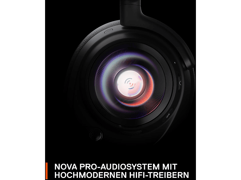 Bild von Arctis Nova Pro Wireless P, Over-ear Gaming-Headset Bluetooth Schwarz