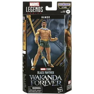 Marvel Black Panther Wakanda Forever Namor Legends Series Figur - Multicolor - One Size