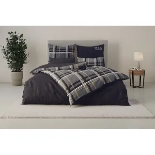 OTTO home Talin Karo Anthrazit 155 x 220 cm + 2 x 40 x 80 cm