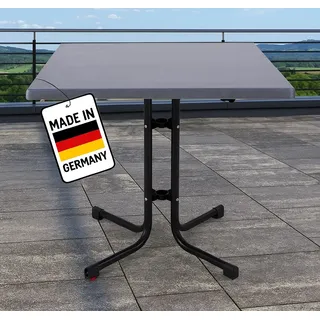 Gardissimo INDUSTRIAL Gartentisch Klapptisch Topalit-Platte 70x70cm klappbar