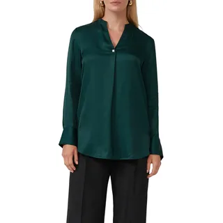 s.Oliver Elegante Satin-Bluse mit Manschetten