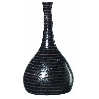 ASA 1011156 Vase Stein, 13 x 13 x 34 cm, braun
