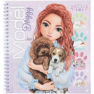 DEPESCHE Create your Doggy Malbuch 40 St. mehrfarbig