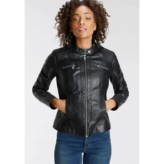 ONLY Lederimitatjacke »ONLBANDIT FAUX LEATHER BIKER«, schwarz