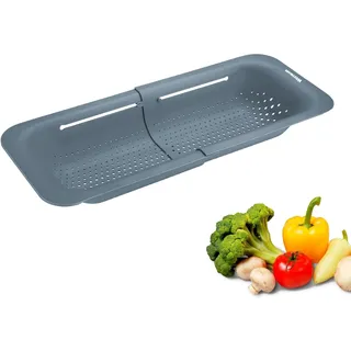 Westmark Abtropfsieb für Spülbecken Ausziehbar 36-49 cm