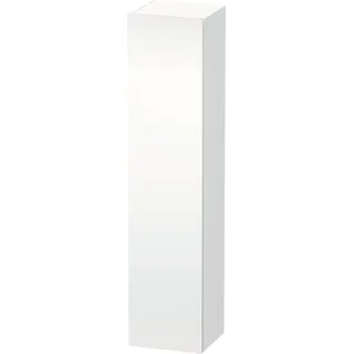 Duravit  L-Cube Hochschrank, eine Tür Anschlag links, 400x363x1760mm, LC1180L1818, Farbe: Weiß Matt Dekor
