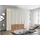 Drehtürenschrank Monaco 246,9 x 236 x 58 cm Beige/Braun
