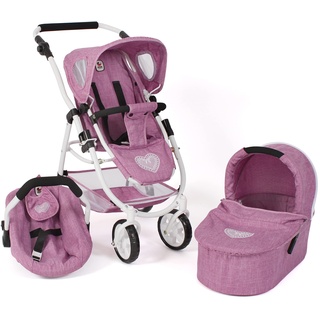 Bayer Chic 2000 Emotion 3 in 1 All In jeans pink