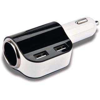 CARTREND 10419 USB Ladesteckdose zum Laden und Betreiben verschiedener Geräte 12 Volt, 3100 mA