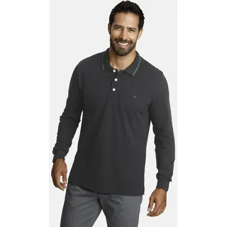 Jan Vanderstorm Langarm-Poloshirt »Langarm-Poloshirt ELLIS«, grau