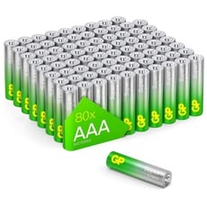 Bild von Batteries Super Alkaline Micro AAA, 80er-Pack (03024AS80)