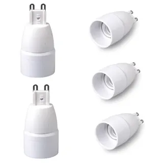 ShuoHui 5x G9 auf E14 Licht Lampe Sockel Adapter Konverter Lampe Halter