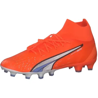 Ultra Pro FG/AG Herren Ultra Orange-Puma White-Blue Glimmer 46,5
