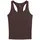TAD 2 in 1 Tank Chocolate Brown S