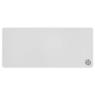 SteelSeries QcK Heavy Gaming Mousepad - Thicker, Non-Slip Silicone Rubber Base, Peak Tracking, Optimized for Gaming FPS, MOBAs, RTS, MMO - XXL Size 900 mm x 400 mm x 4 mm - White