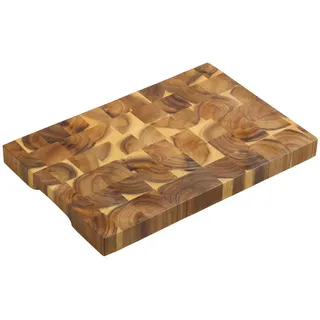 KESPER Tranchierbrett Holz 2 36 x 24 x 3 cm Beige/Braun