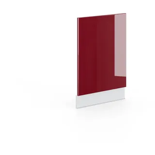 Vicco Unterschrank Frontblende Fame-Line 45 x 67,4 x 1,6 cm Bordeaux Hochglanz