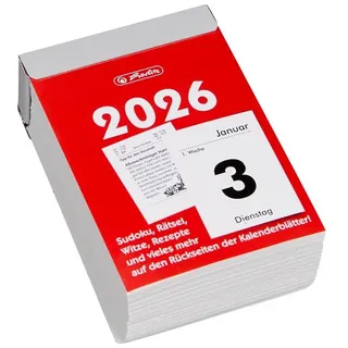 Herlitz Abreißkalender Größe 3 2026, 1 St.