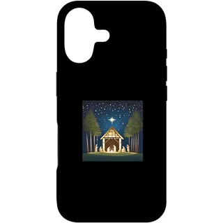 Hülle für iPhone 17 Schönes T-Shirt mit Heiliger Krippe Jesus in Einer Krippe