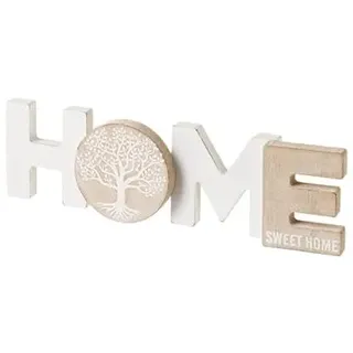Item DAMDAM GO | Buchstaben-Dekoration Schild mit Aufhänger Sweet Home Holz (Home)