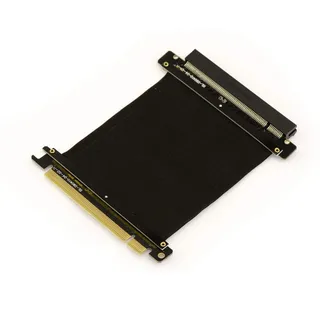 KALEA-INFORMATIQUE Riser-ähnliche PCI Express-Erweiterungsmatte. PCIe x16-Steckverbinder und halbsteife, abgeschirmte 15 cm Tischdecke.