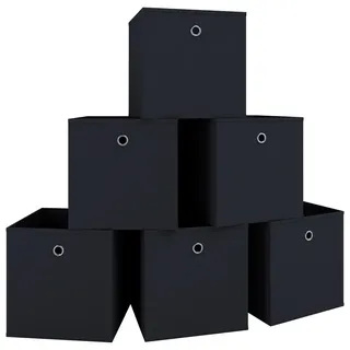 Mid.you Faltbox , Schwarz , Kunststoff , 27x28x27 cm , faltbar , Ordnen & Aufbewahren, Kleideraufbewahrung, Faltboxen & Hängeaufbewahrung