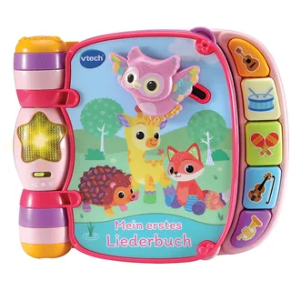 Vtech Mein erstes Liederbuch Rosa - Elektronisches Spielbuch