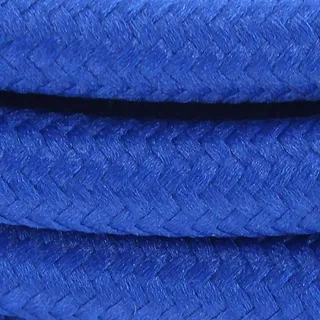 Seidentextilkabel – 3 m – Blau