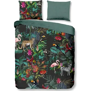 Good Morning Bettwäsche-Set FUNKY 140x200/220 cm Mehrfarbig - Bunt