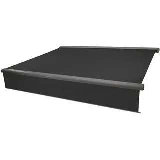Mendler Vollkassetten-Markise T124 4,5 m grau
