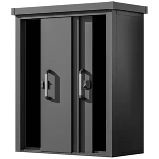 gfp garten- & freizeitprofi Geräteschrank 1,50 x 0,78 m Anthrazit