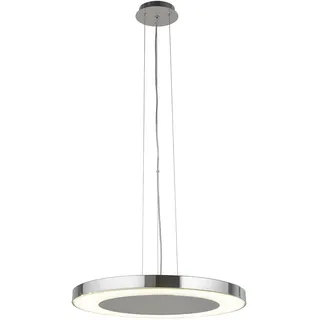 Lexi LED Pendelleuchte rund 50cm 36W dimmbar neutralweiß - Silber