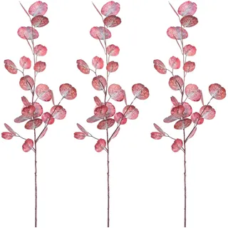 Creativ green Kunstzweig »Eukalypthuszweig«, rot