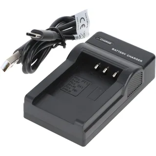 USB Ladegerät kompatibel für Nikon EN-EL19, Pentax D-LI88 und Sanyo DB-L80