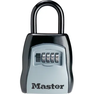 Master Lock 5400EURD, Schwarz, Grau, Zahlenschloss