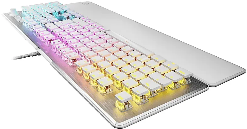 Bild von Vulcan II Gaming-Tastatur, kabelgebunden, Weiß