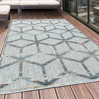 Bahama Novel teppich indoor/outdoor hochtief effekt rechteckig 240x340cm mehrfarbig