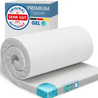 Bestschlaf Gelschaum-Topper 4 cm dick 80 x 200 cm