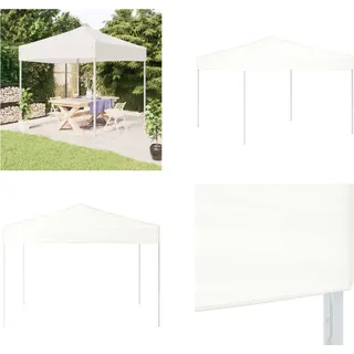 vidaXL Partyzelt Faltbar Weiß 3x3 m - Partyzelt - Partyzelte - Pavillon - Pavillon - Weiß