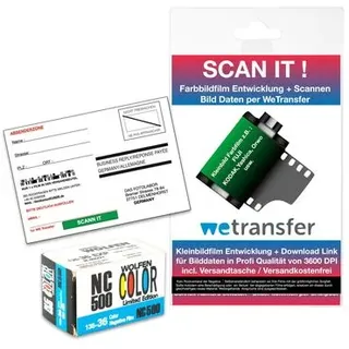 Wolfen Color Classic NC500-36 Film inkl. Bilddatenentwicklung