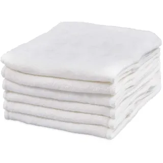 Set aus 6 100% Bambus Tuch Windeleinlagen fur Wiederverwendbaren Windeln - 4-Schichten