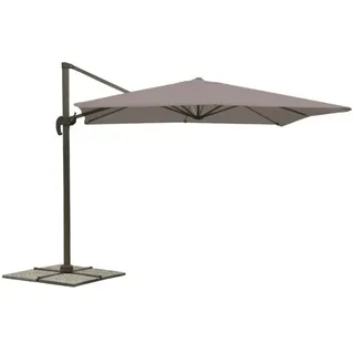 Sonnenschirm A Arm Sonnenschirm Garten 3x3 MT Dezentrale Gartenlaube Taupe 280V